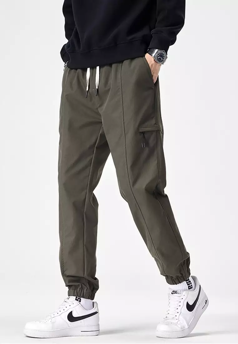 Grey Joggers Mens Green Joggers Outfit Grey Green Joggers Mens
