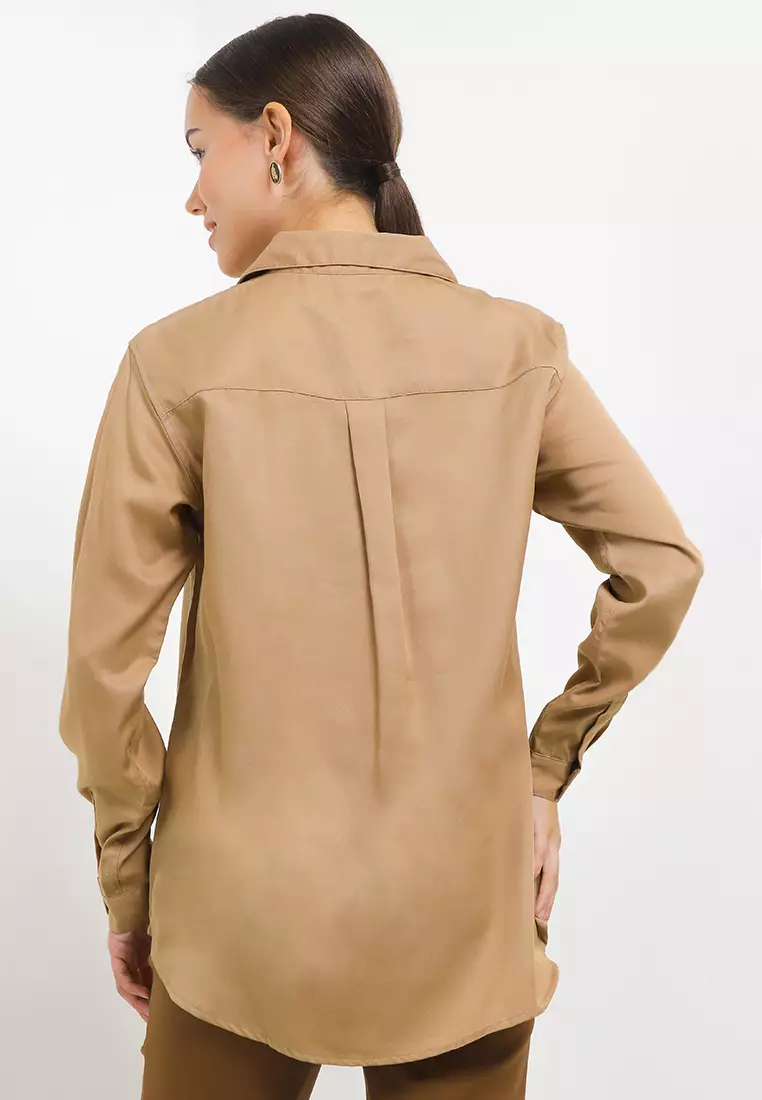 Femme Kemeja Body Fit