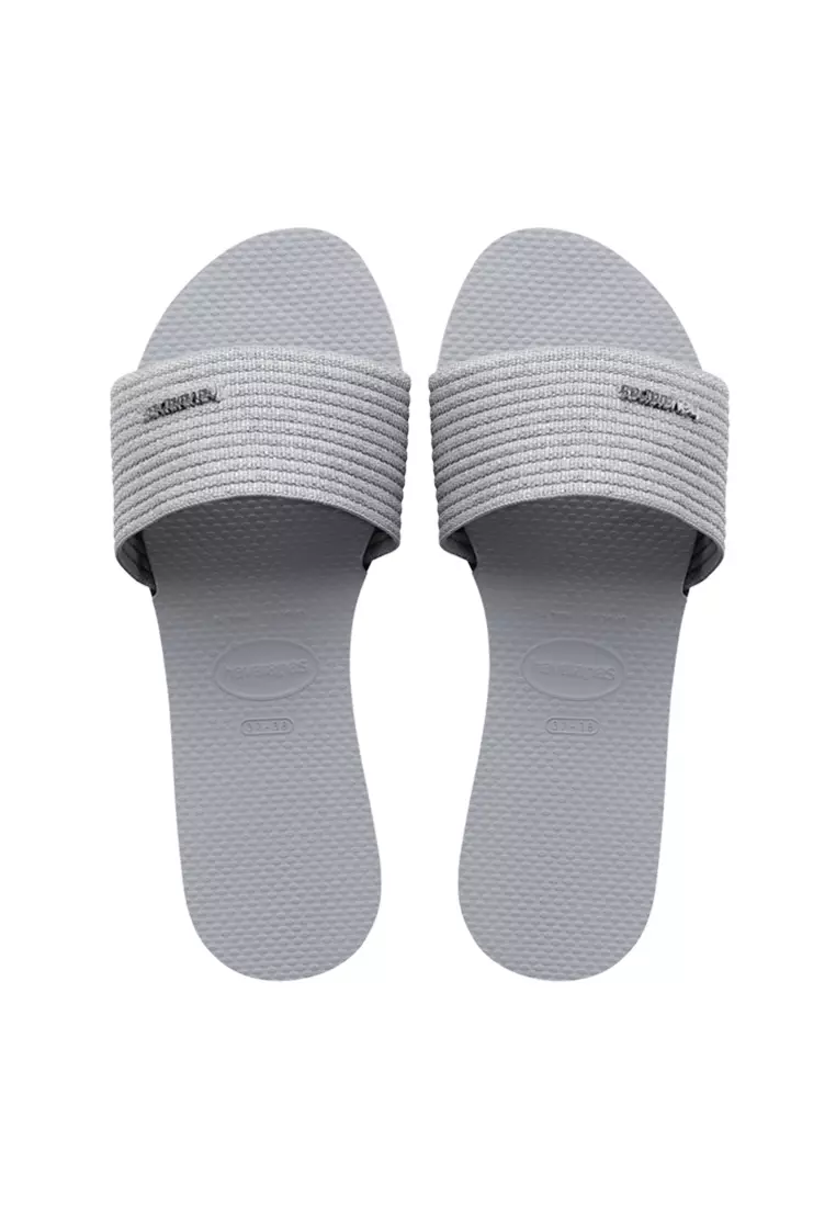 Havaianas You Malta Metallic Sandals ICE GREY