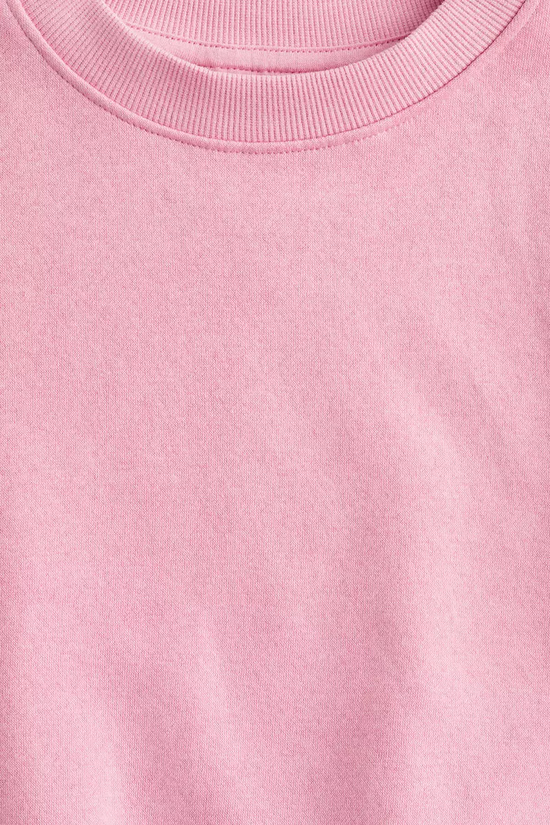 Frilled sweatshirt