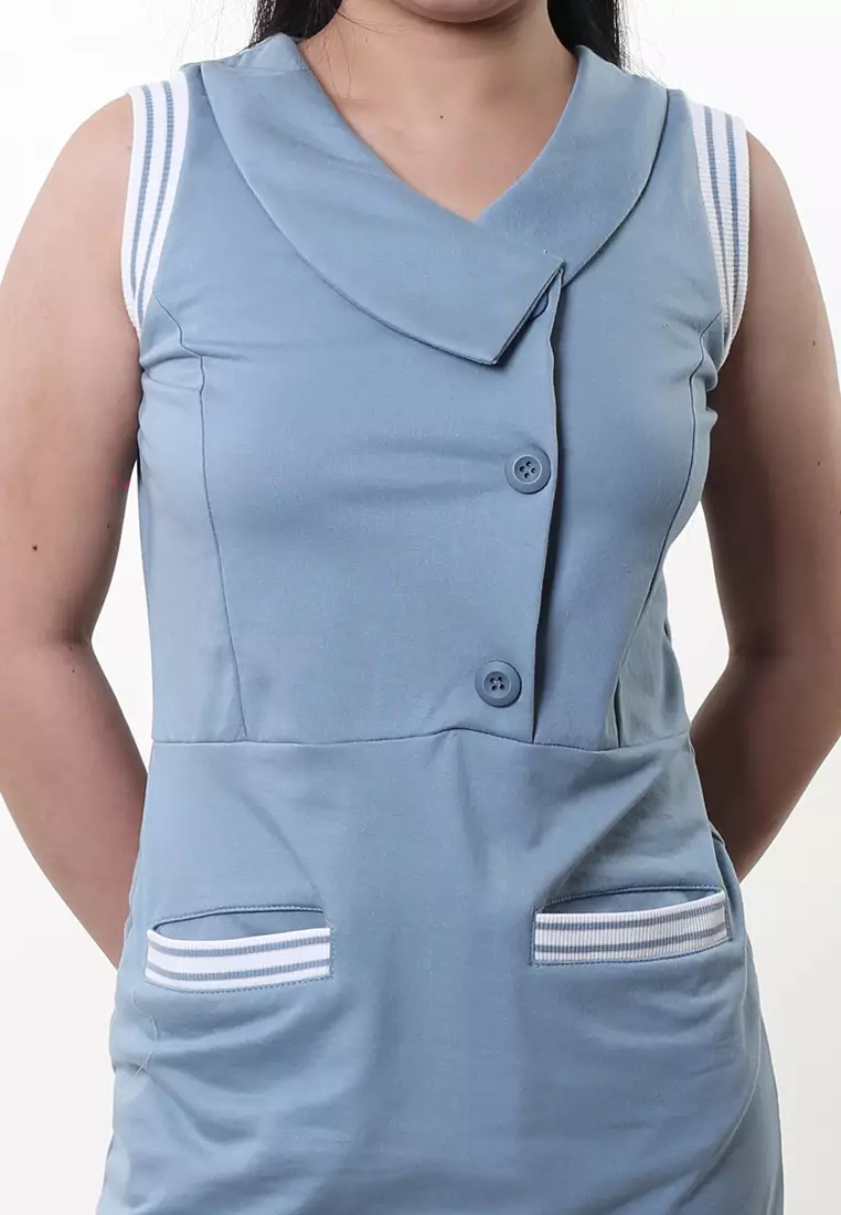 Jiana French Terry Casual Dress