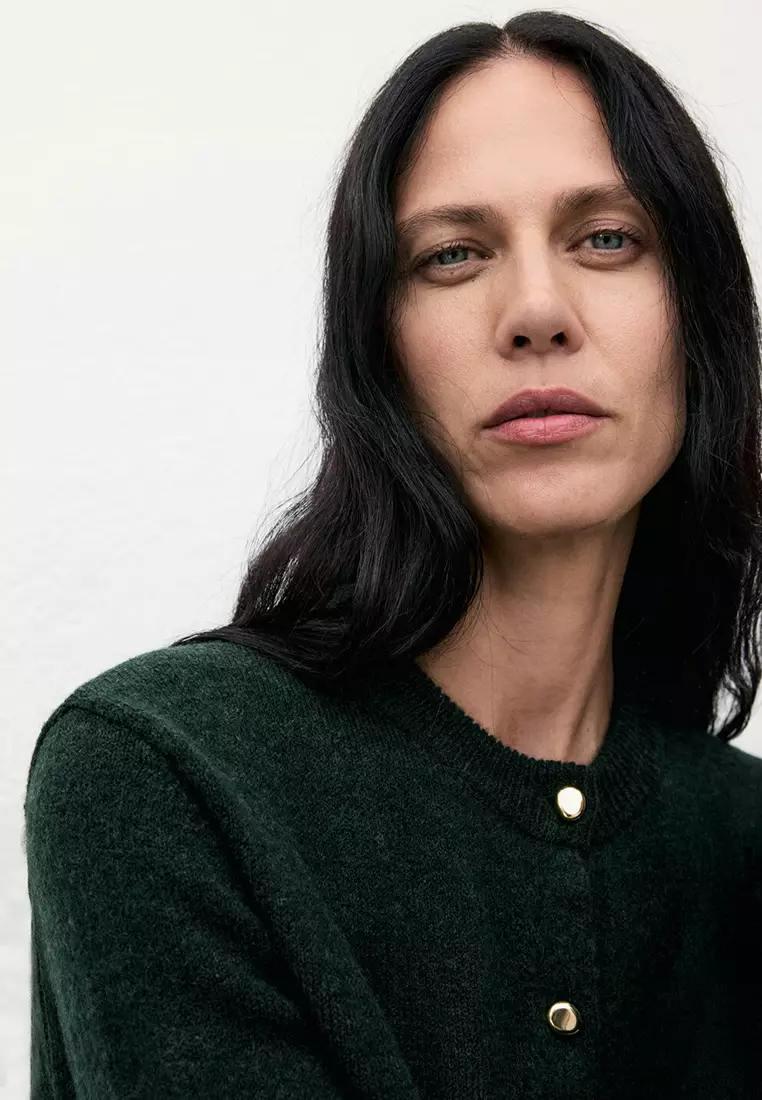 Knitted Button Cardigan