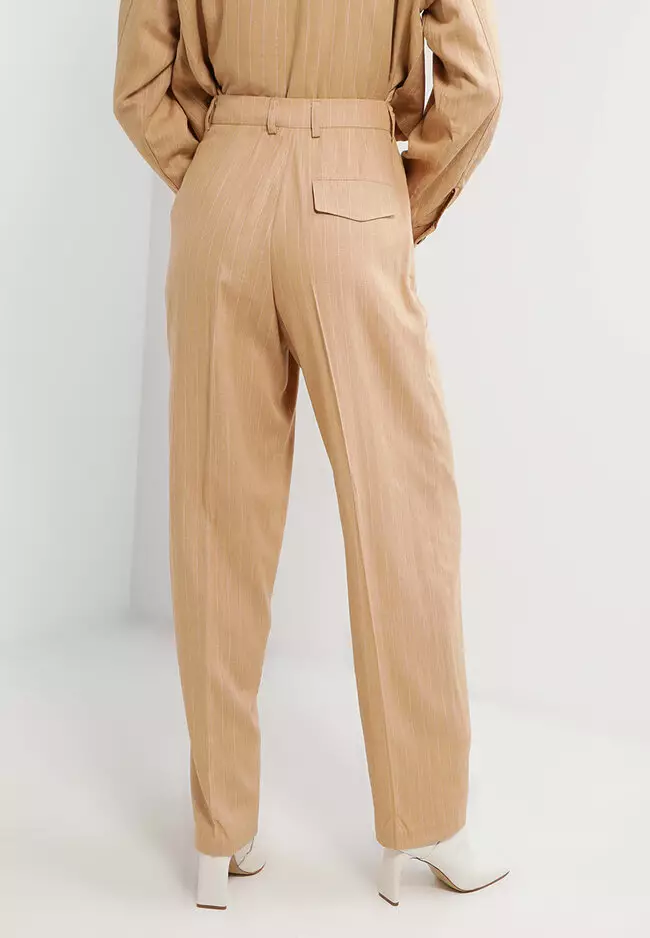 Buy TOPSHOP Stripe Peg Trousers Online ZALORA Malaysia