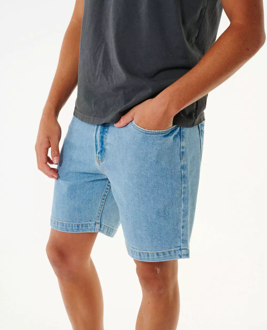 Rip Curl Men Classic Surf Denim Walkshort - Salt Blue