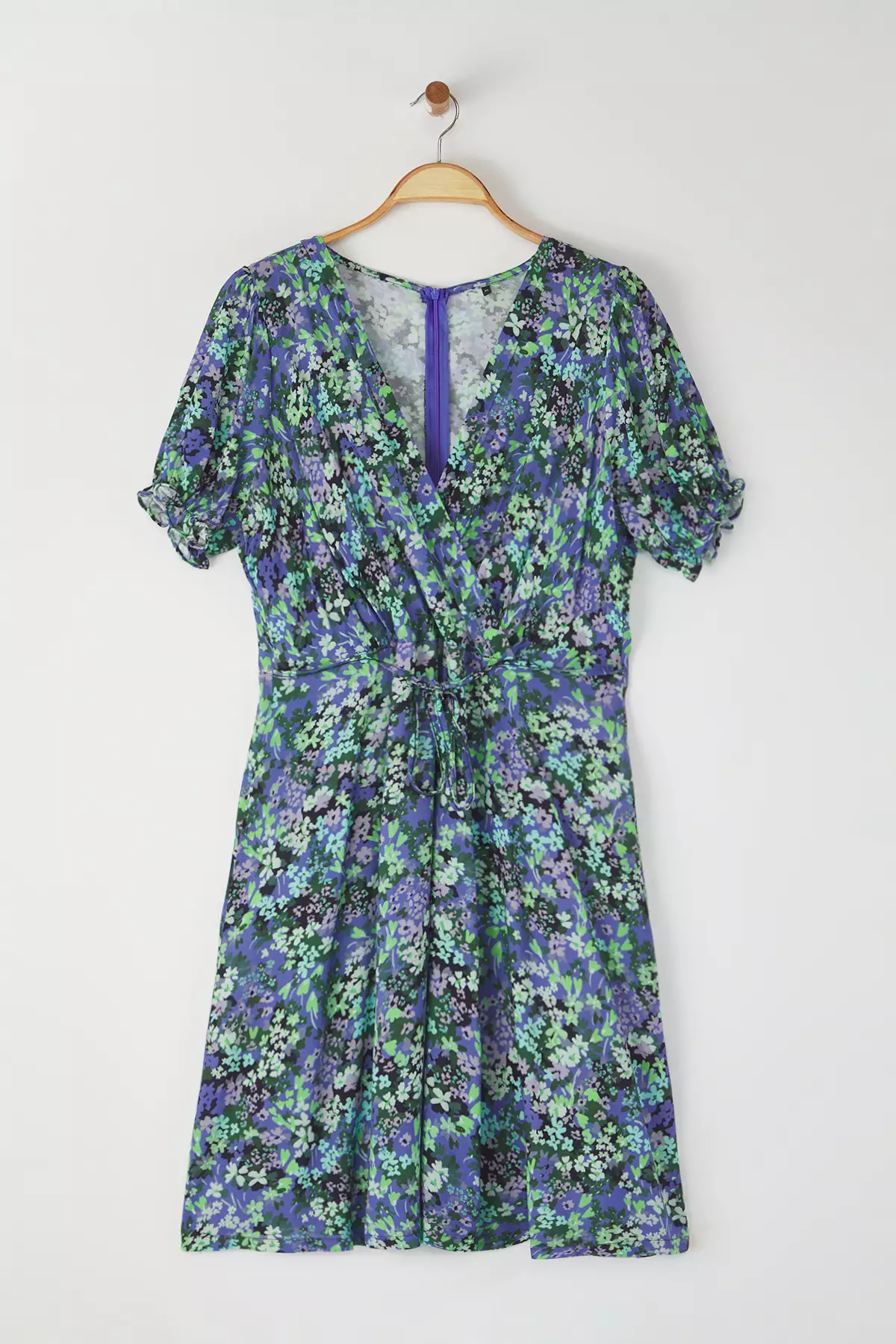 Plus Size A-Line Floral Dress