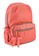 NUVEAU pink Premium Contrast Zip Nylon Backpack 89942ACDF3A208GS_2