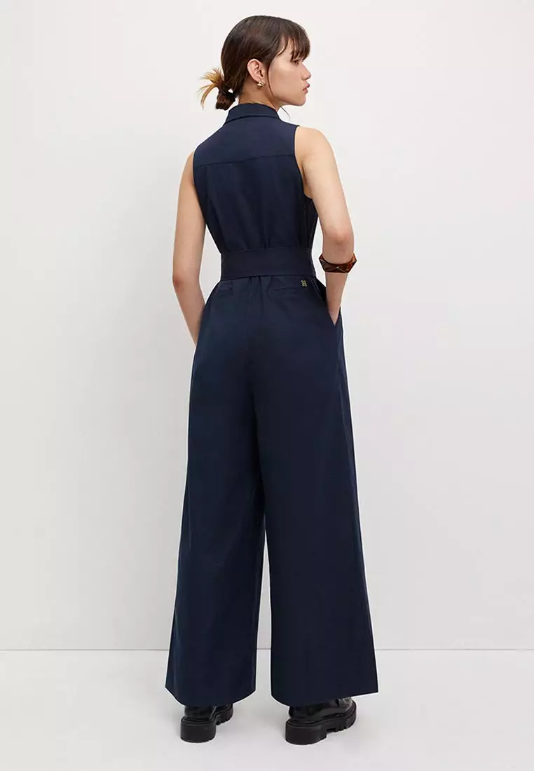 Tie Waist Jumpsuit