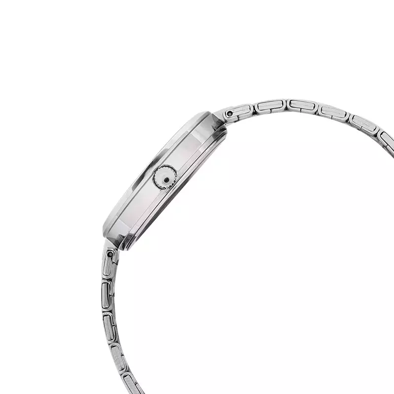 Jam Tangan Wanita Casio General LTP-E07D-3ADR Ladies Zodiac Times Tosca Dial Stainless Steel Band