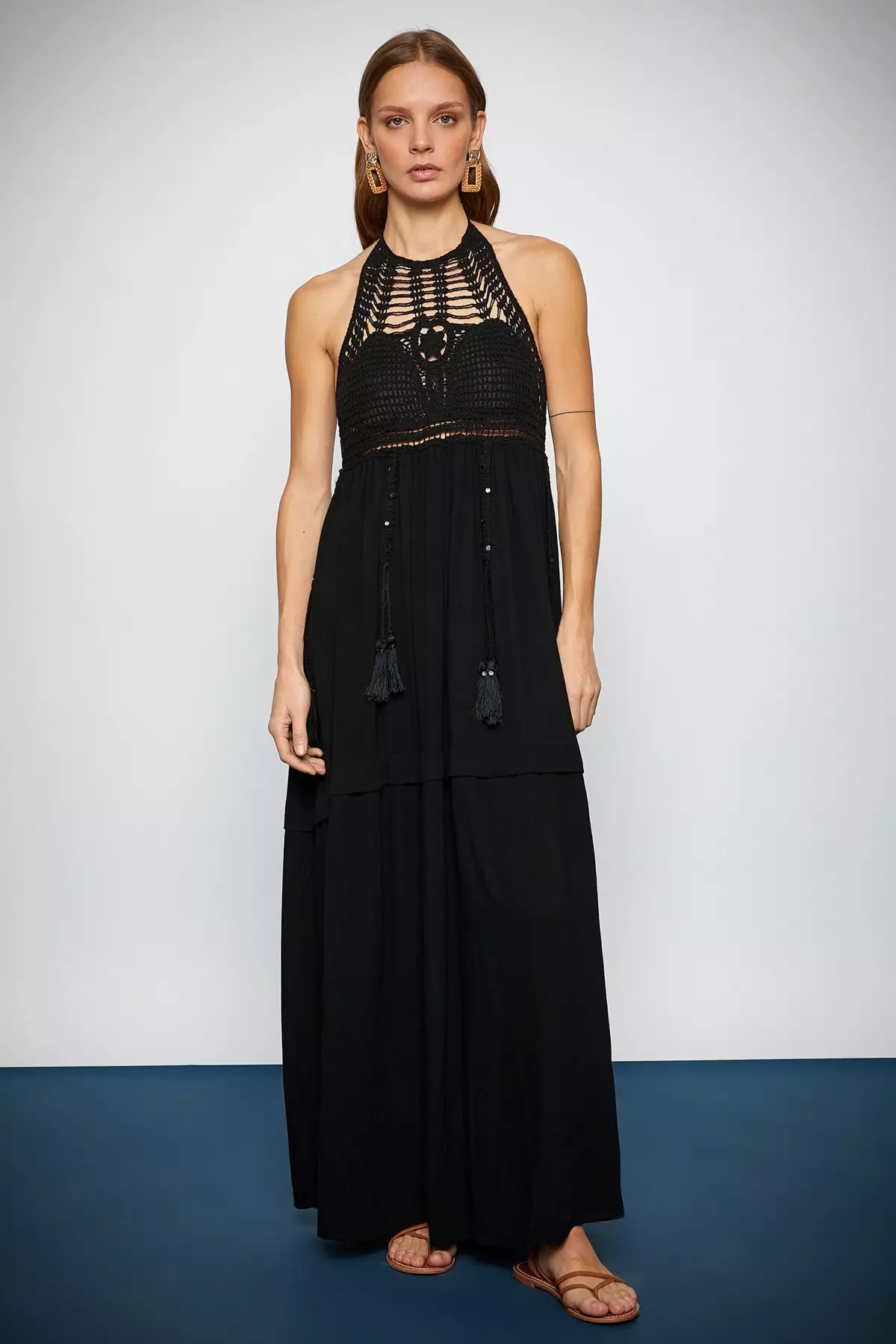 Buy KOTON Halter Neck Dress 2025 Online | ZALORA