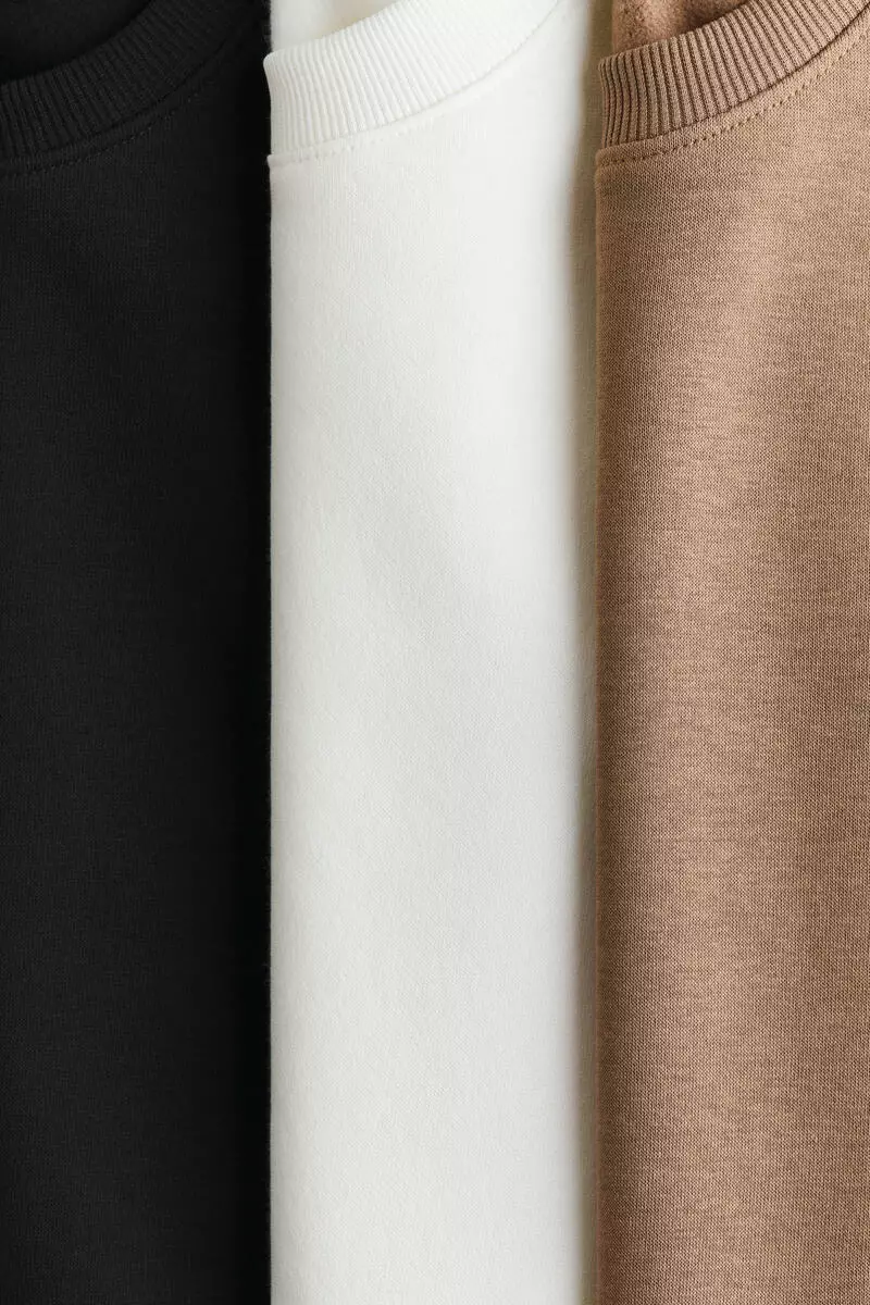 3-pack brushed-inside sweatshirts