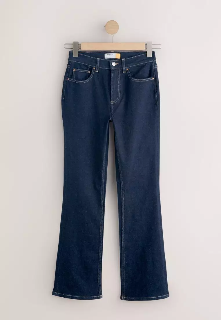 Mid Rise Stretch Bootcut Jeans