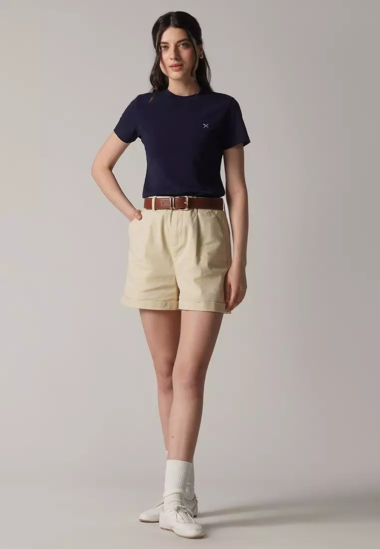 Soft Rib Crew Neck T-Shirt