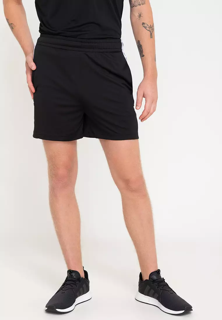 Adidas Legends 3 Stripes Mens Basketball Shorts