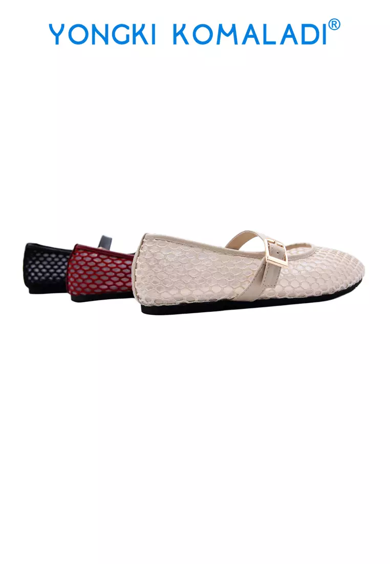 YONGKI KOMALADI ALICIA FLATSHOES OL-BY8665-25 CREAM