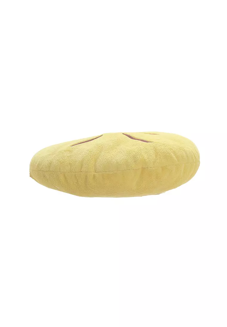 Boneka Emoji Emoticon Ekspresi Annoyed Marah Kuning 25 cm