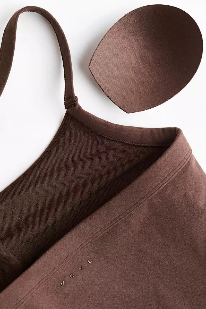 Halterneck sports vest top with SoftMove™