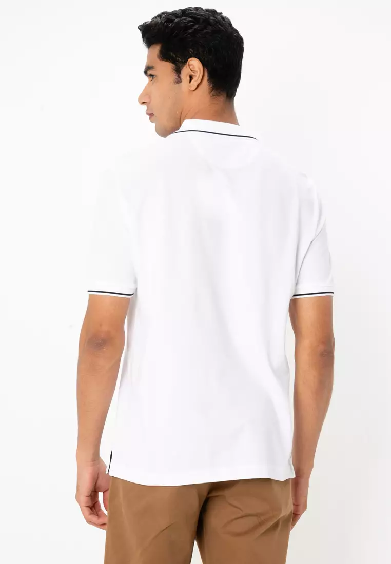 Tipped Piqué Polo Shirt