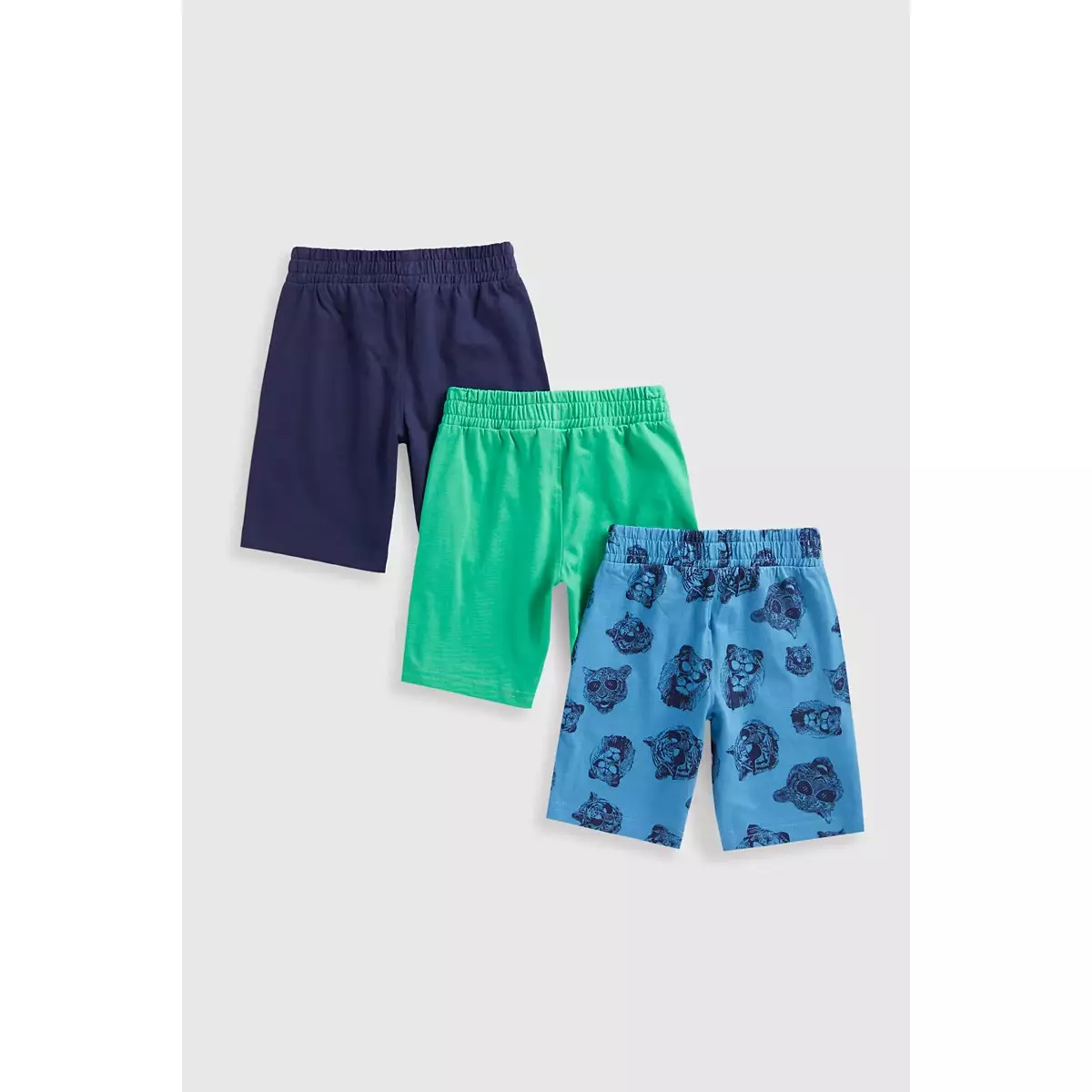 Mothercare Jersey Shorts 3 Pk - Celana Pendek Anak Laki-laki (Multi)