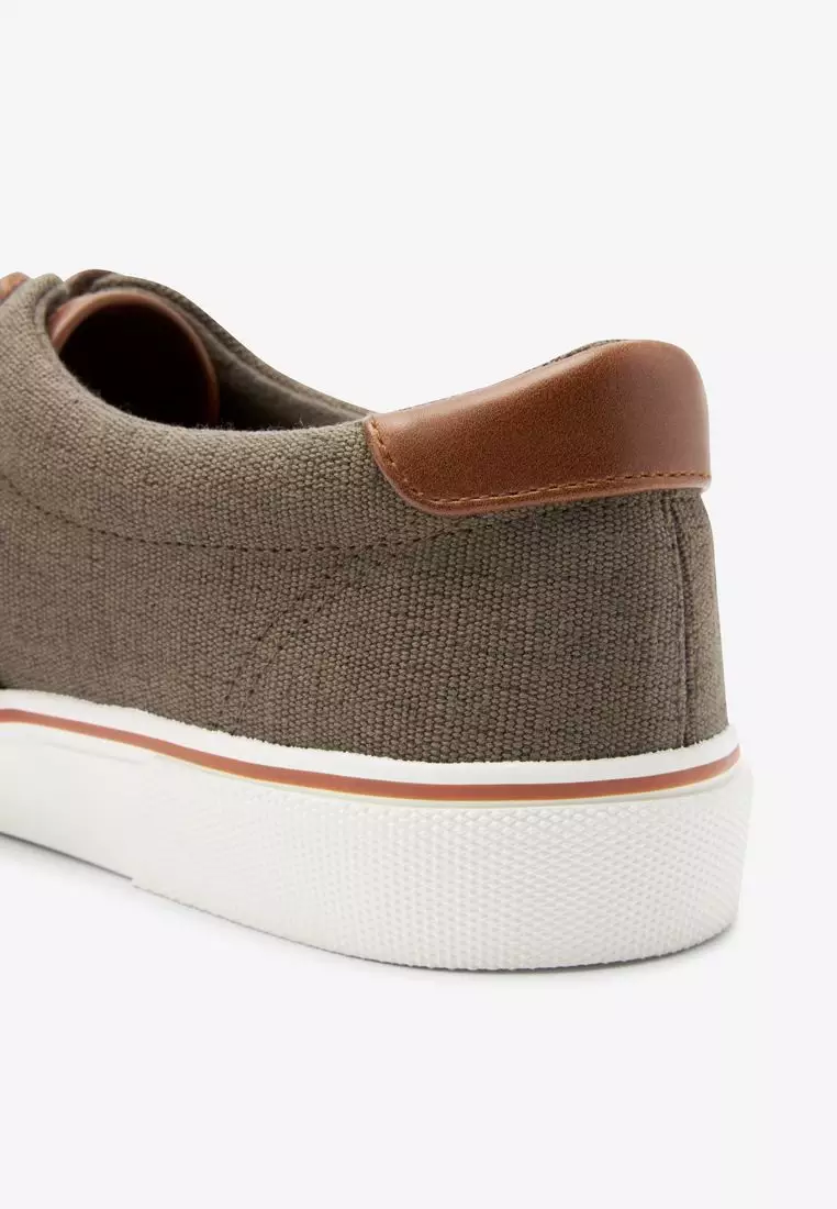 Next canvas pumps cheap
