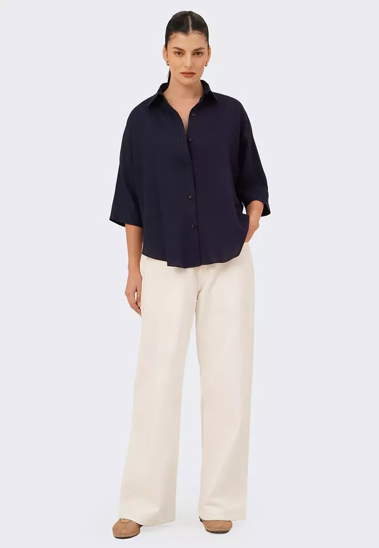 Women's Relaxed Fit Amboy Cotton Shirt - The New Standard