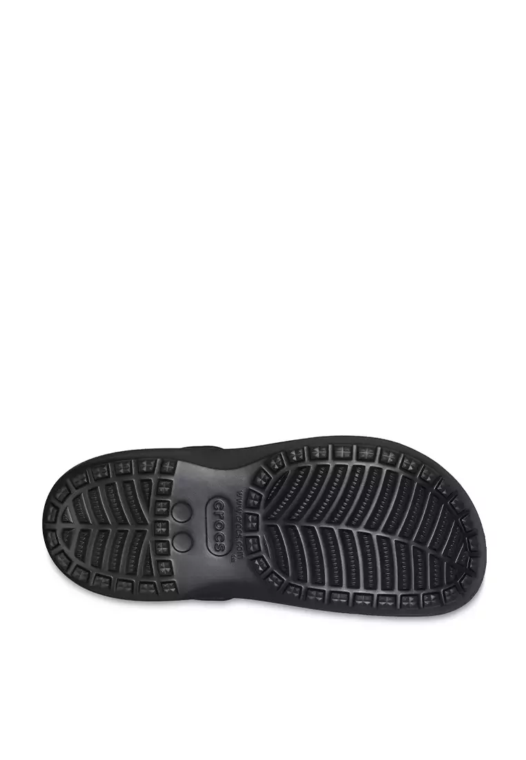 Crocs Women Baya Platform Clog - Black