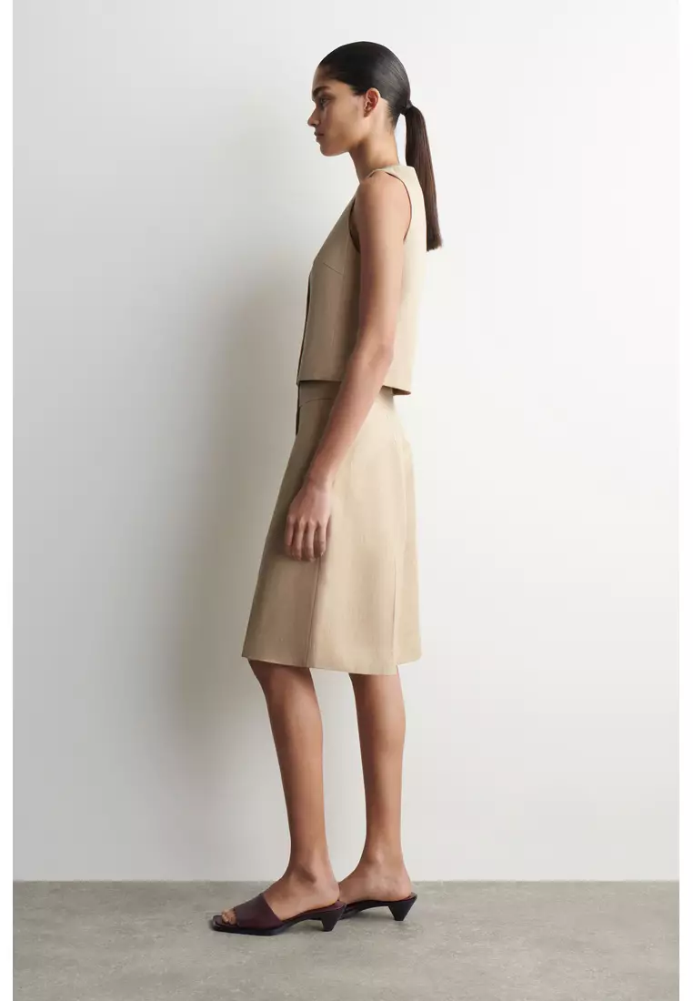 LONGLINE TAILORED SHORTS