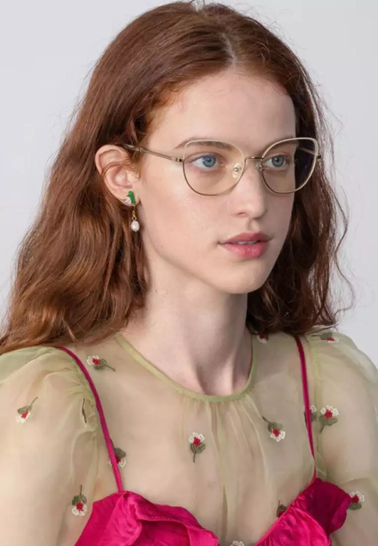 Ophelia (OP694-Grey) Luxury Anti-Radiation/Computer Eyeglasses from London for Women