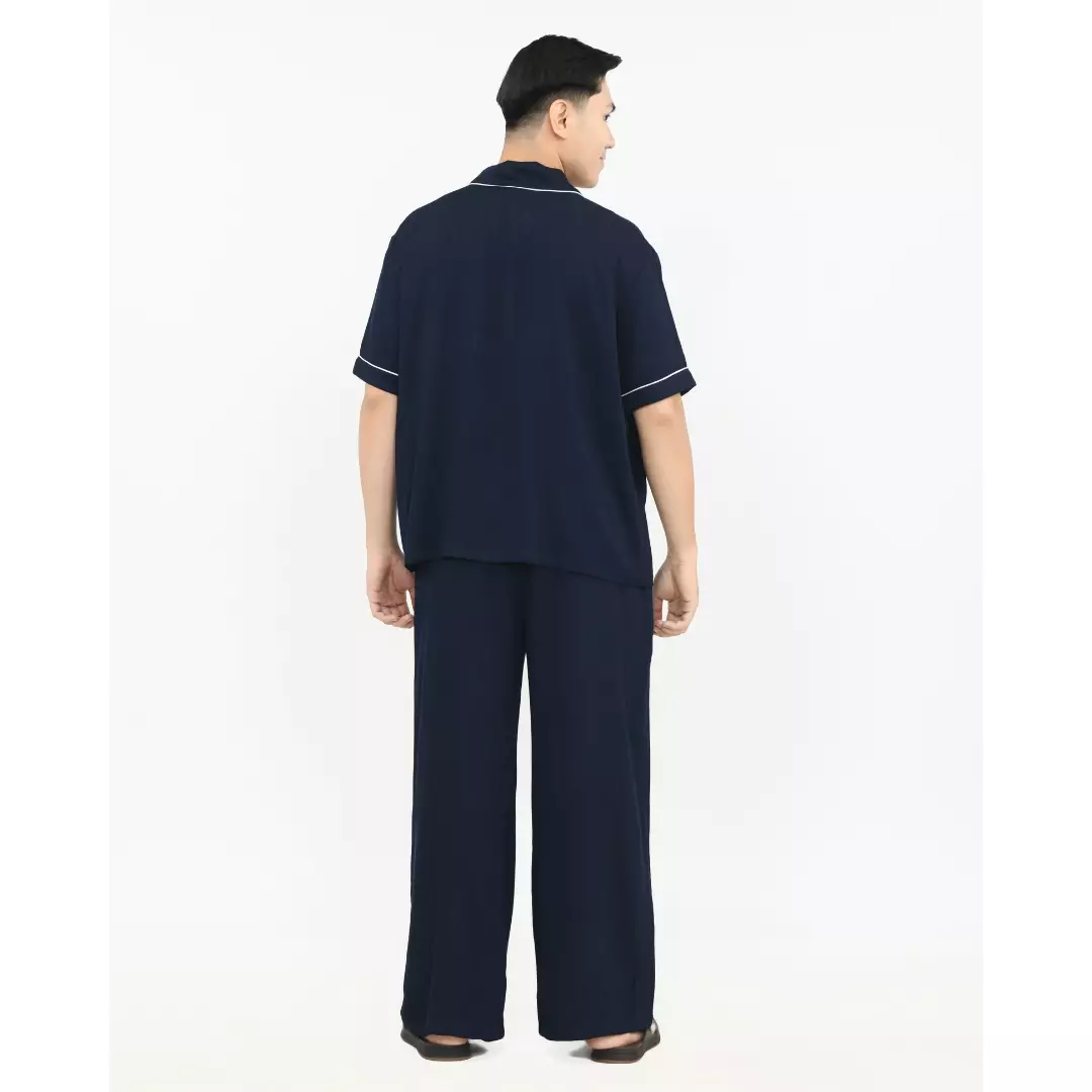 Baju Tidur Pria S/S RHIU PYJAMA SETS FREE SLIP ON