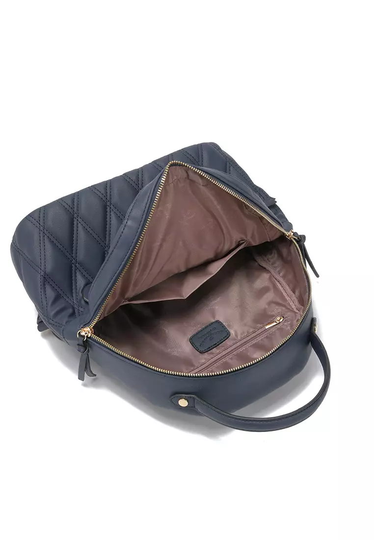 GYKACO ANSARA Navy Blue - Tas Ransel Wanita - Fashion Backpack (IMPORT)