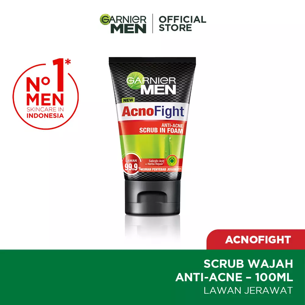 Jual Garnier Garnier Men Acno Fight 12 In 1 Foam 100ml Original 2023 