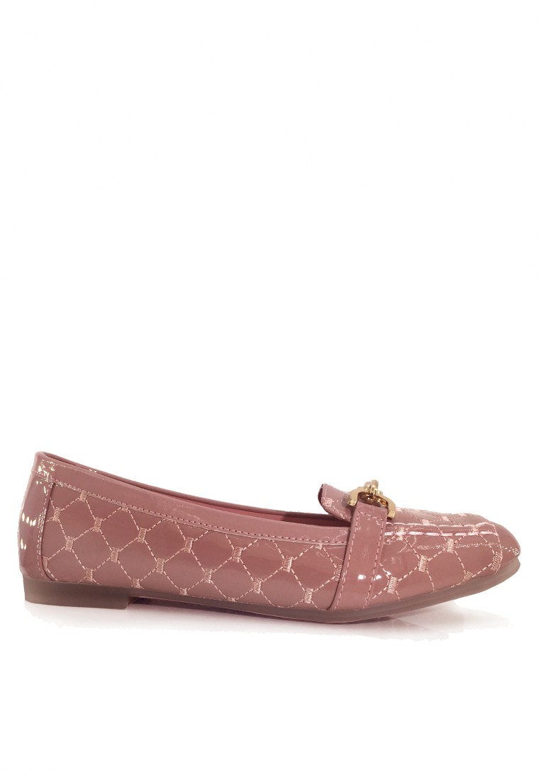Comfort Rhombic Stitching Ballerinas VSW-F9787