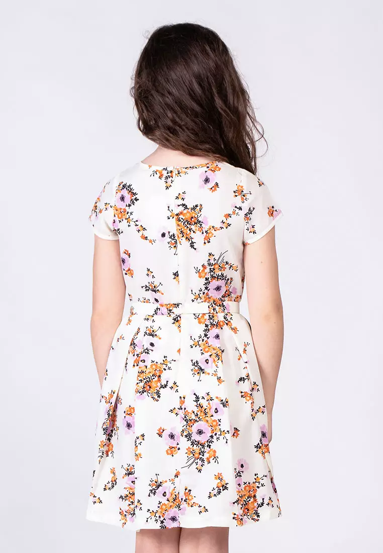 Treehouse Kids Paisley Floral Dress for Girls