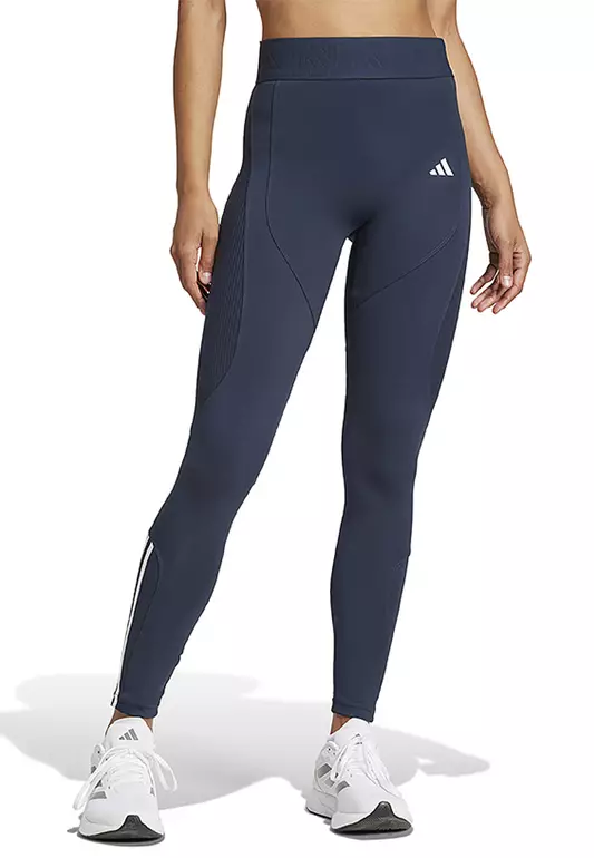 Hyperglam Full-Length Ribbed Leggings