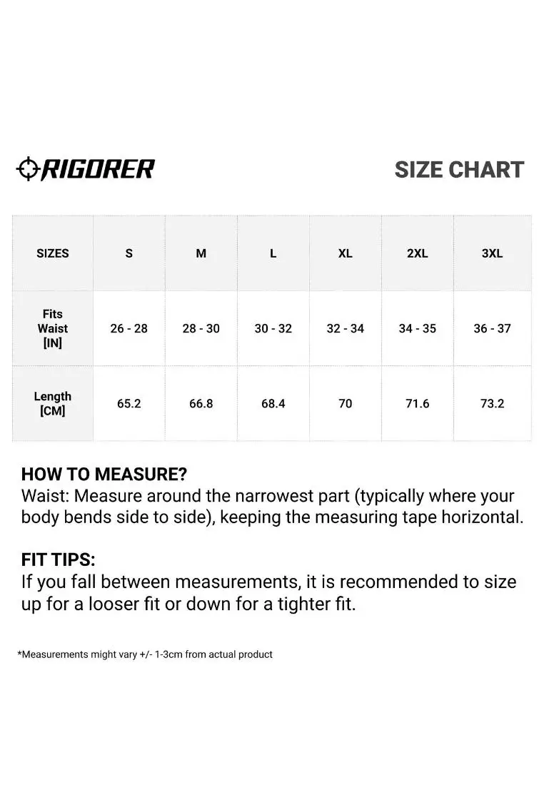Buy RIGORER Rigorer 3/4 Compression Tights w/ Knee Pads [TT801] 2023 ...