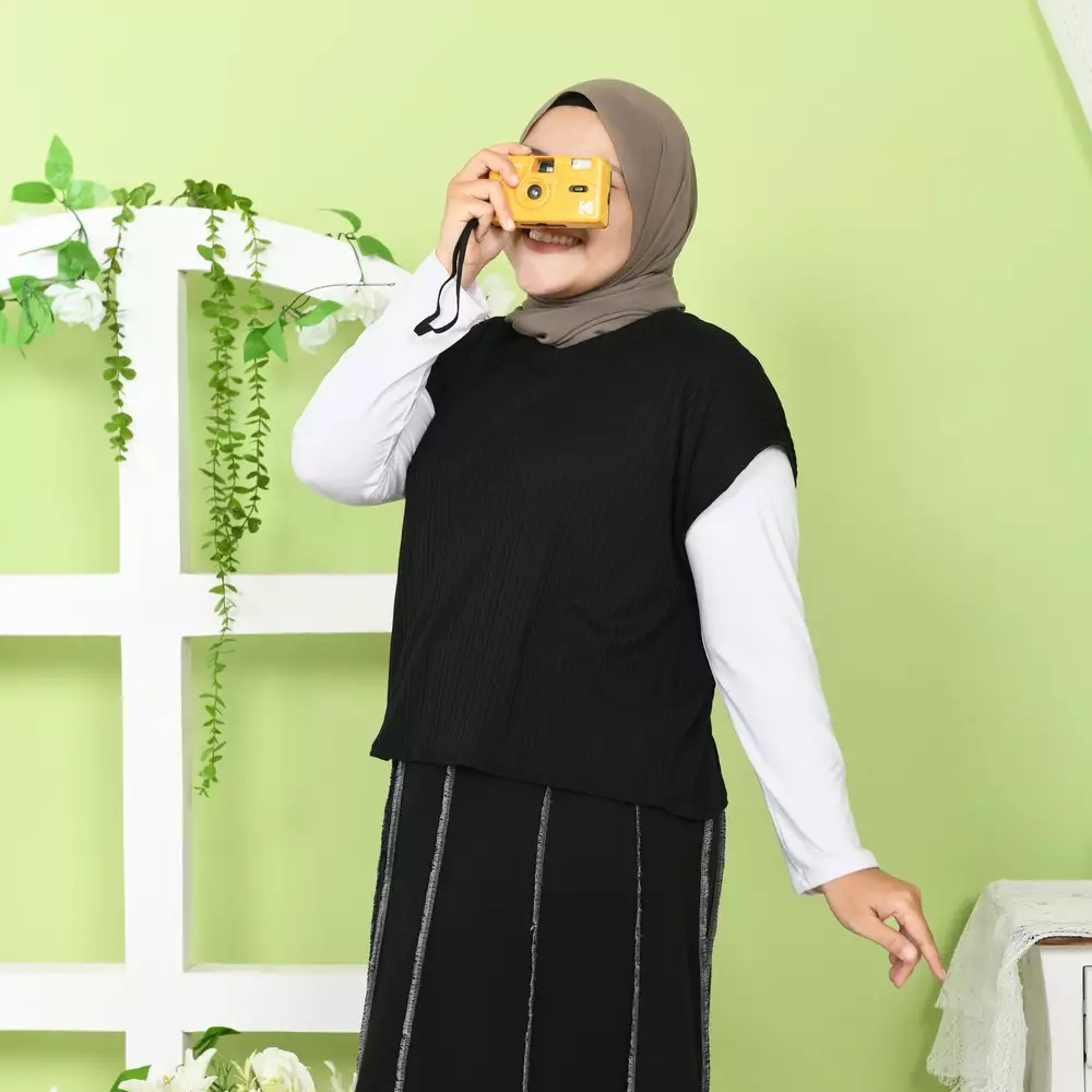 Disa Manset Baju - Black (XL) M19397 R106S4