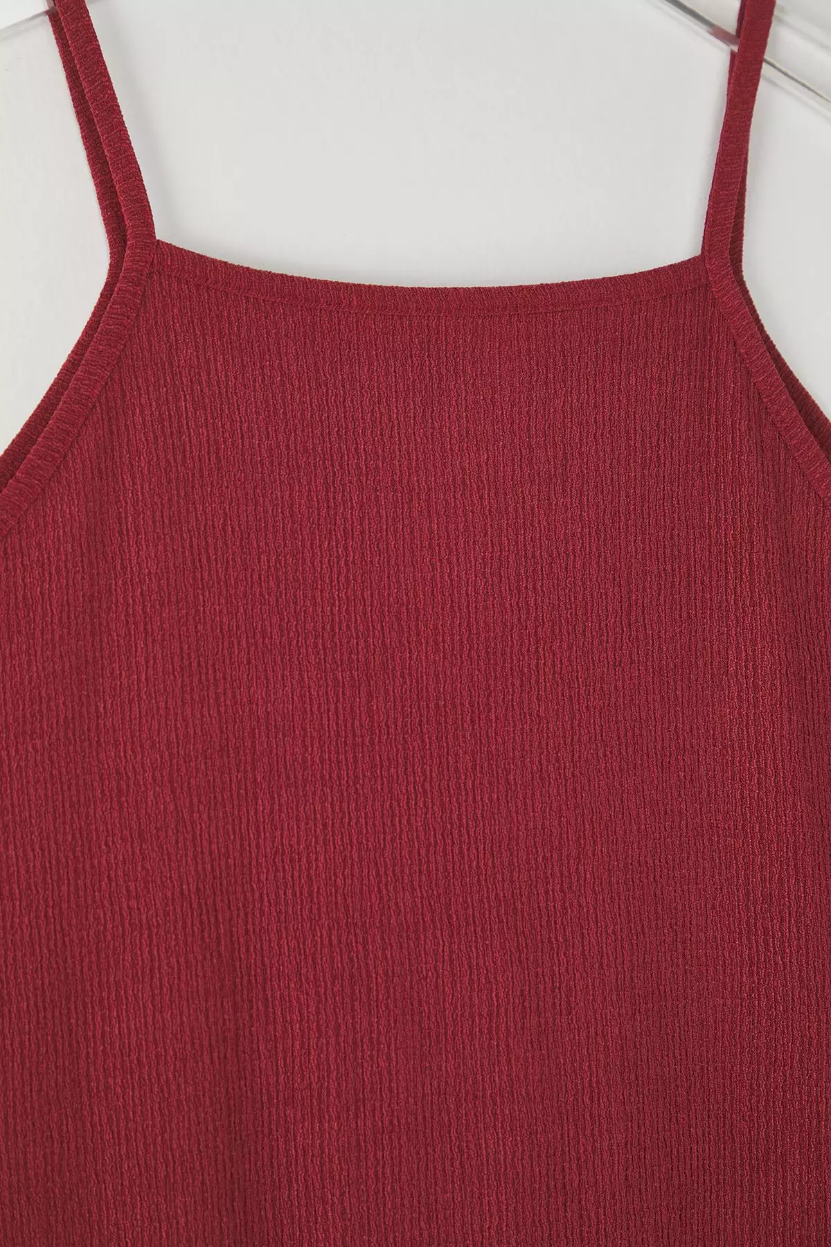 Halter Neck Crepe Textured Maxi Length Knitted Plus Size Dress
