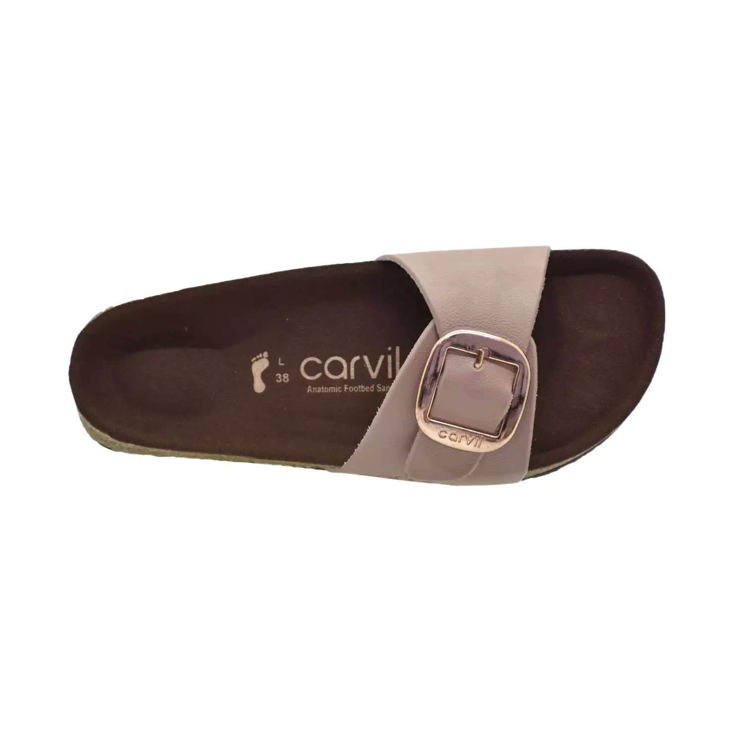 Carvil Sandal Wanita Julliet-03 L Mocca