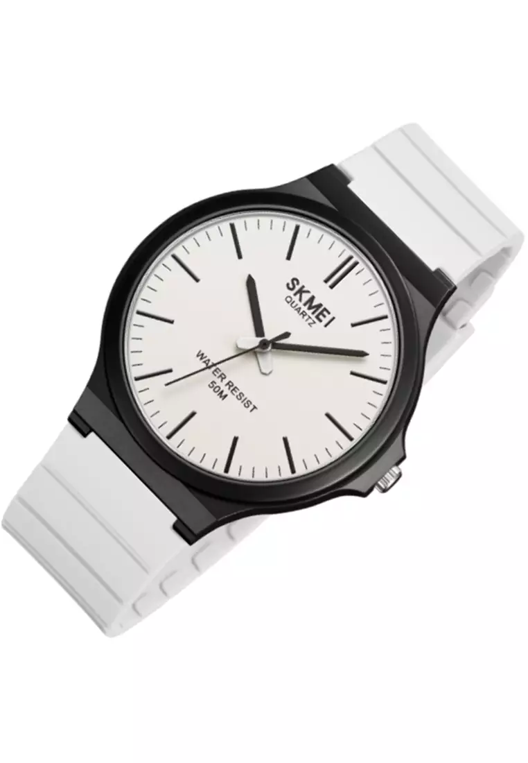 Jam Tangan Analog Pria Waterproof Strap Tali Material TPU DV44 ORIGINAL