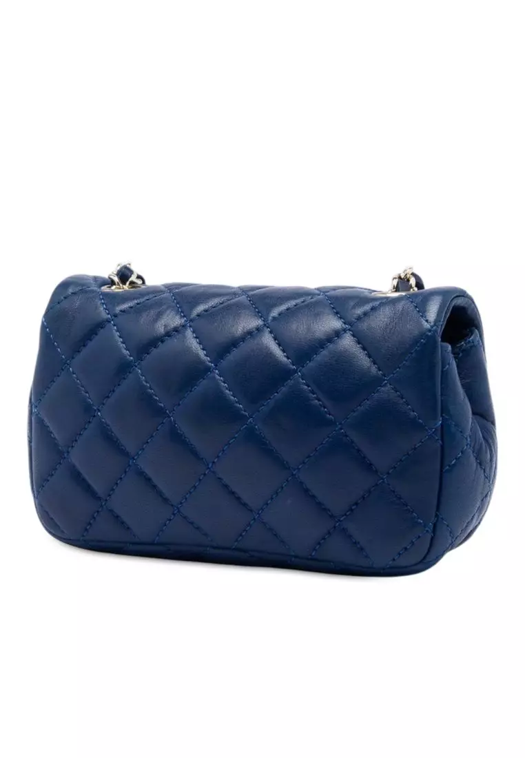 Pre-Loved Chanel Extra Mini Cc Quilted Lambskin Heart Valentine Charms Flap