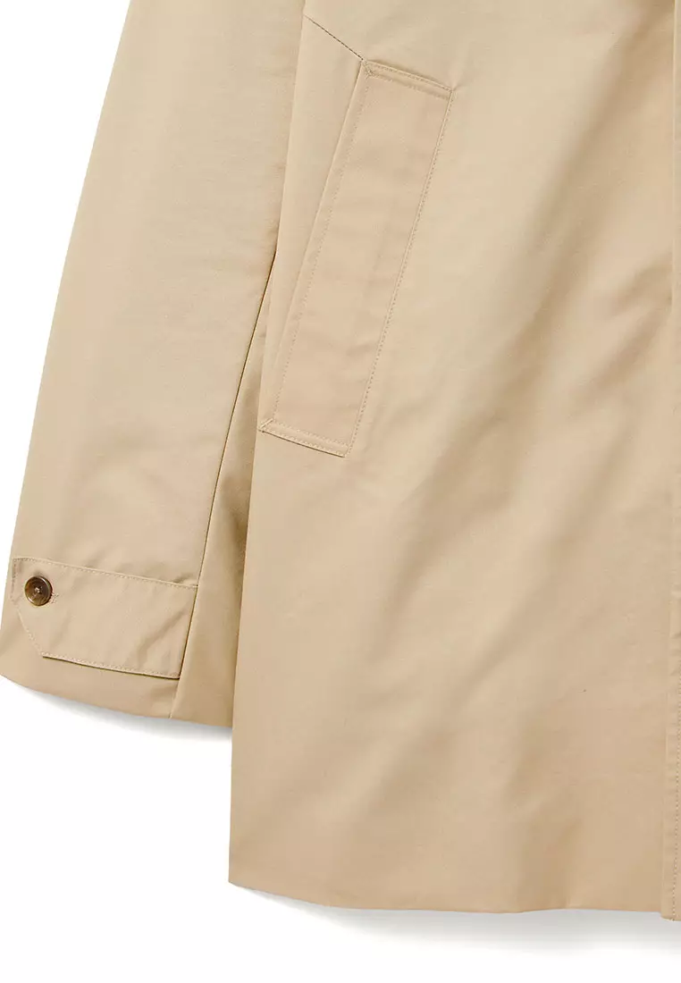 MENS STONE WHITEHOUSE MAC WITH CHECK DETAILS