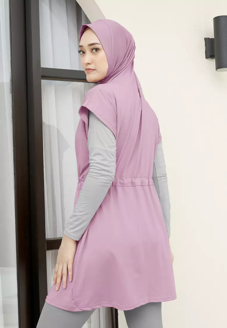 Zelena - Kania Sports Vest | Rompi Hijab Olahraga - Purple - L