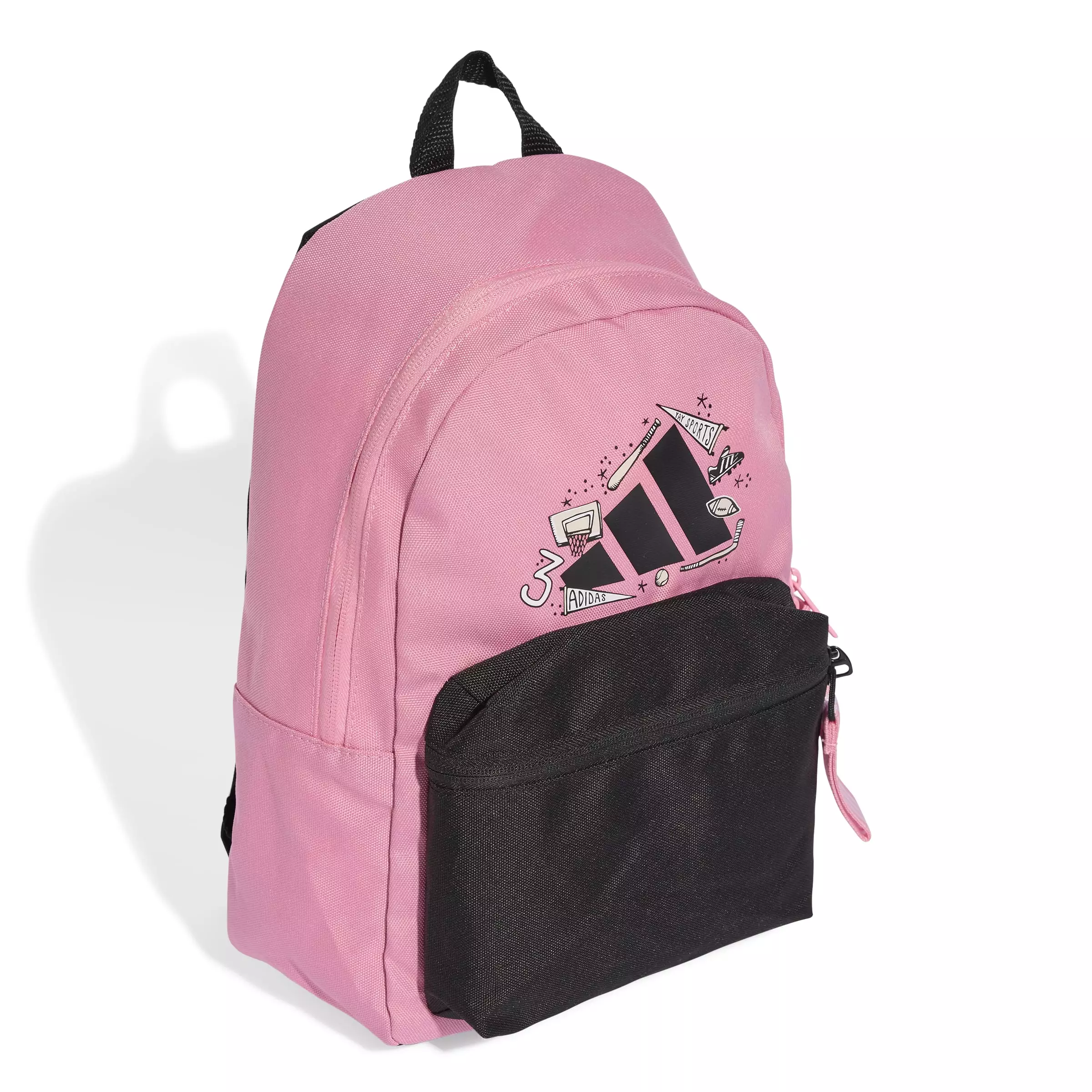 ADIDAS Little Kids Printed Backpack JW5193 - Tas Ransel Anak (Pink)