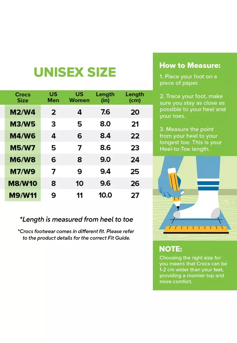 HOT Shoe Crocs Size Fit Shoe Size Chart Do Crocs Run Small