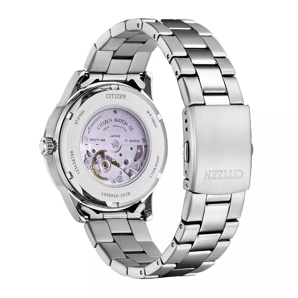 Citizen Automatic Men's Watches CTZ NH8400-87E Warna Silver
