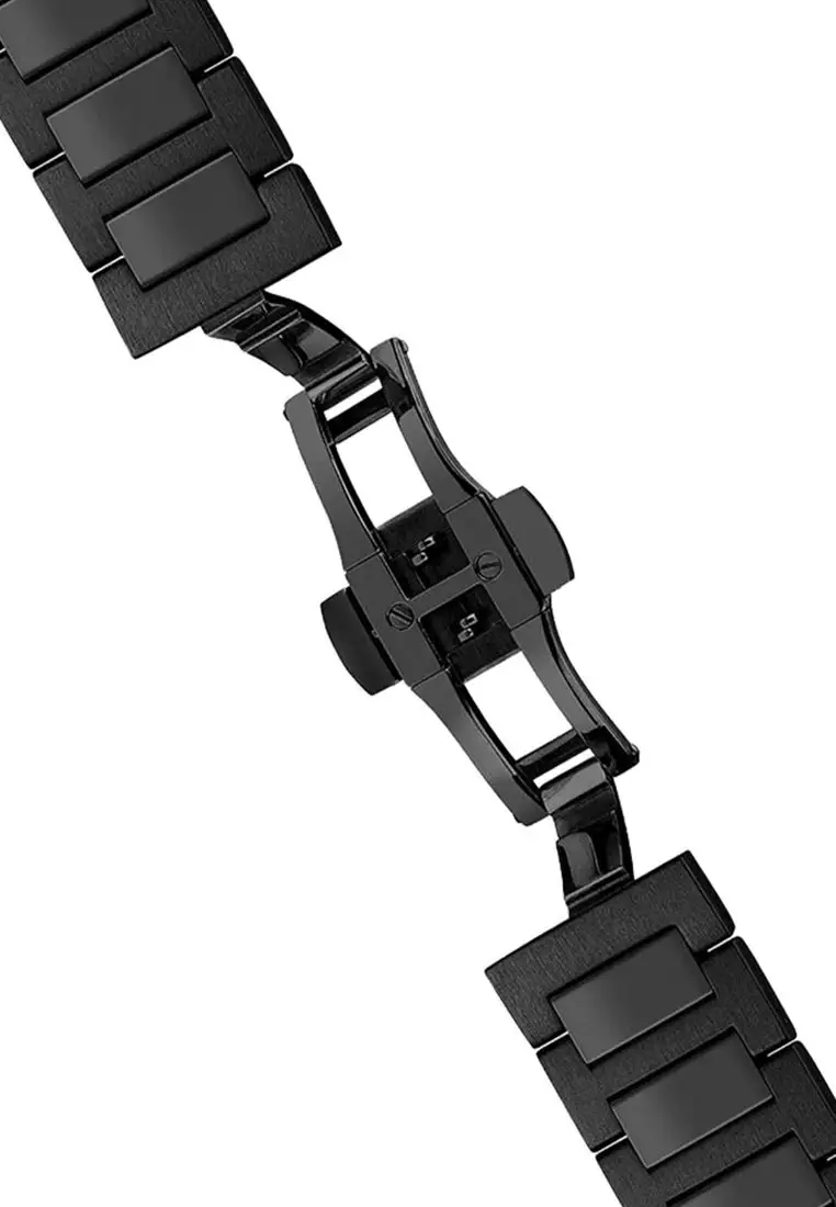 (FREE GIFT) Ingersoll The Naismith Black Stainless Steel Analog Automatic Watch For Men INI16102 IC003GW-GWP