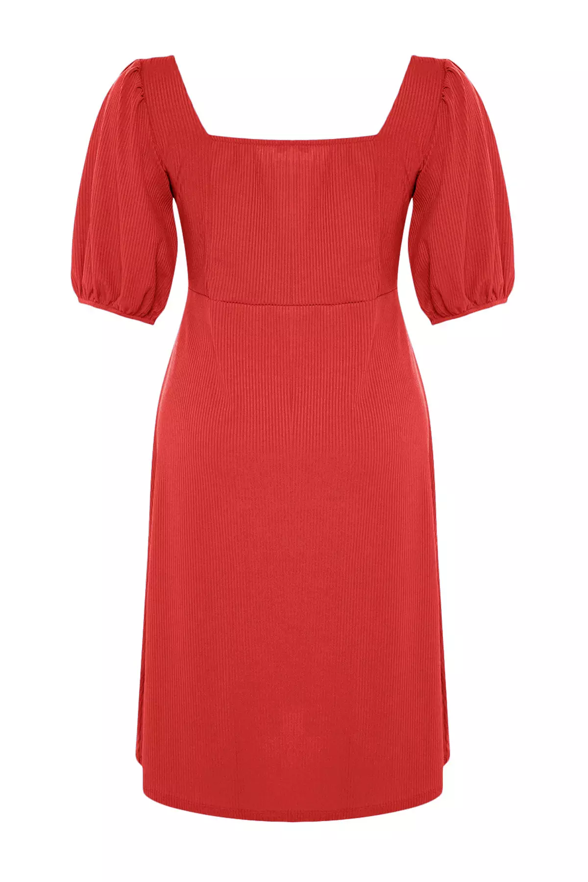 Plus Size Sweetheart Knitted Dress