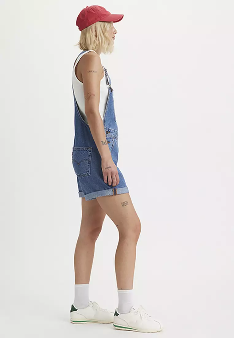 Levi's® 女士 復古連身工人褲