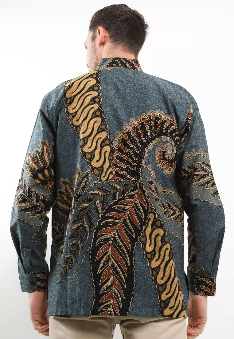 BATIK TALENTA EXCLUSIVE Lengan PANJANG DAUN PARANG