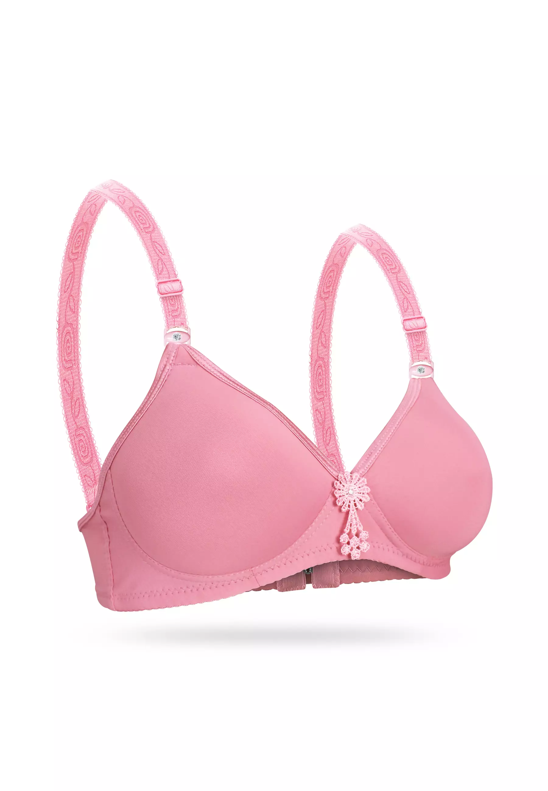 You’ve ( YouHave ) BH Bra Wanita BH Tanpa Kawat Busa Tipis 2 Kaitan Bra 100195