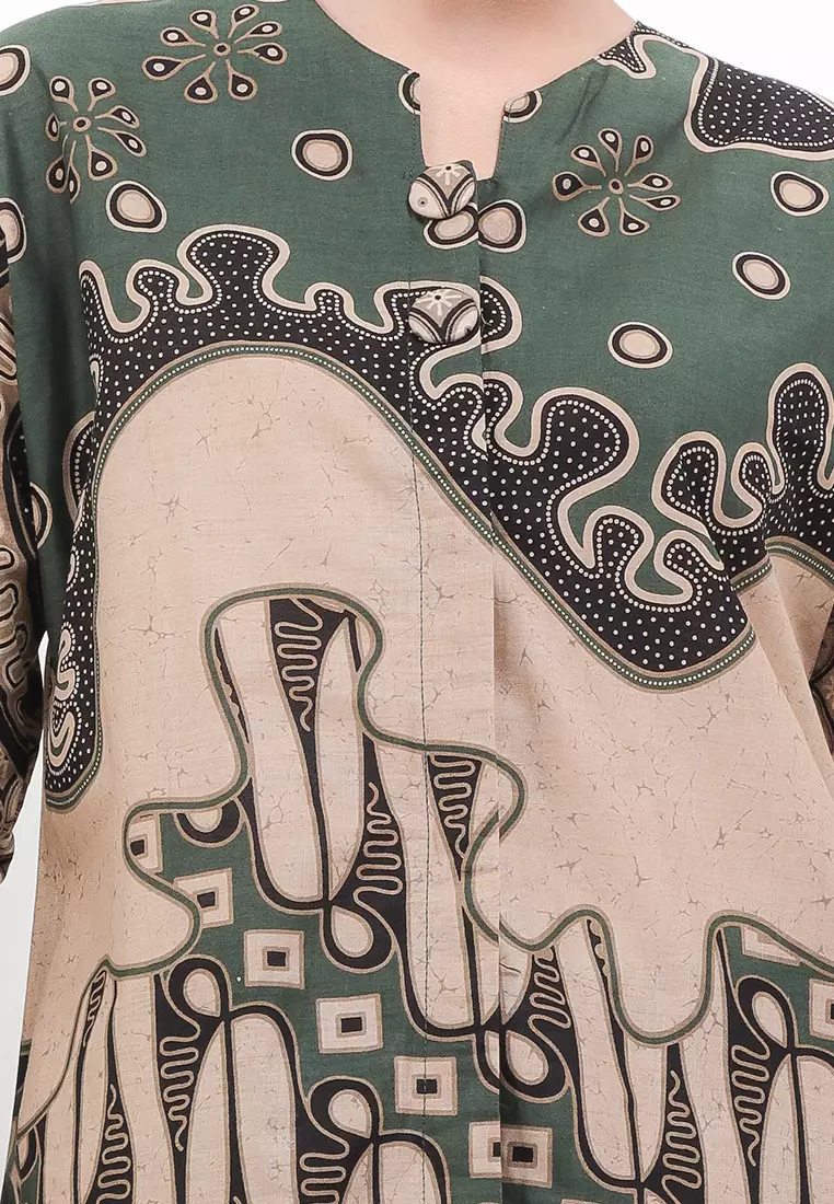 Banyuaji Blouse Batik Exclusive Premium Wanita Casual Modern